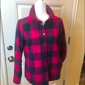 Women’s ORVIS Shirt/Jacket Fleece lined Medium
